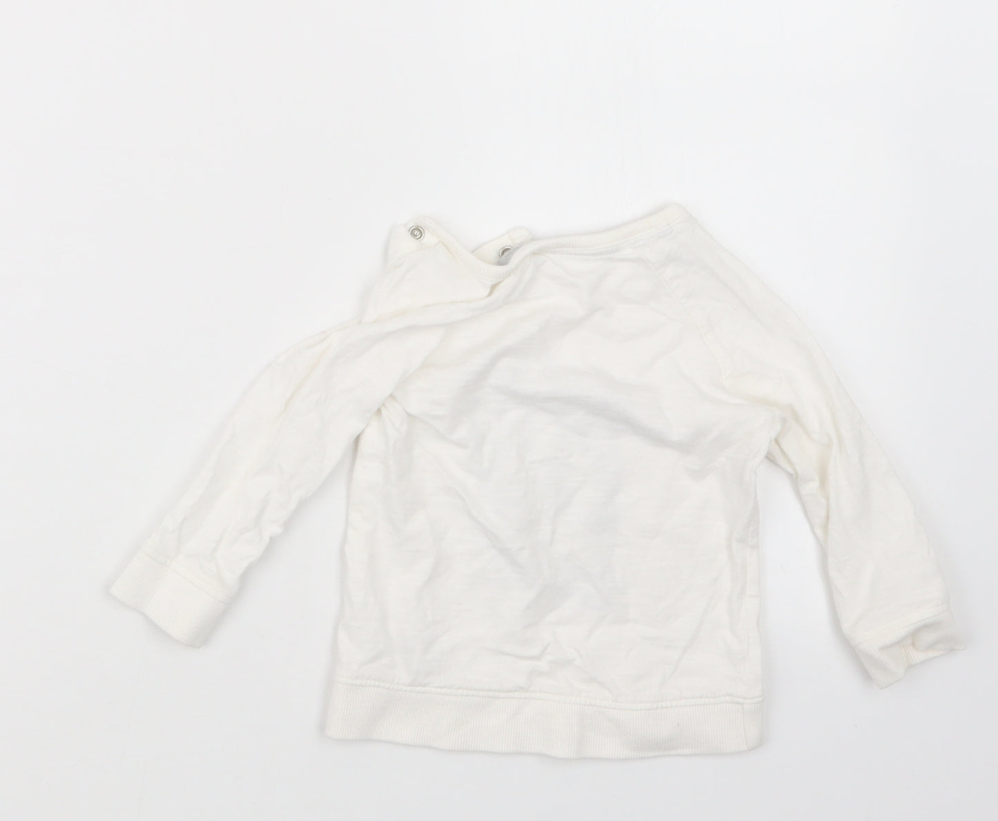 George Boys White   Basic T-Shirt Size 9-12 Months