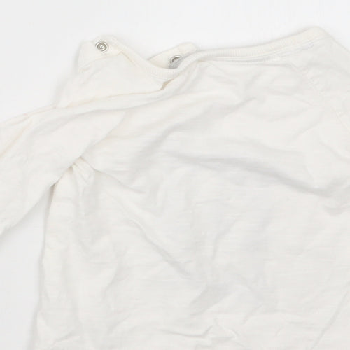 George Boys White   Basic T-Shirt Size 9-12 Months