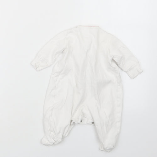 NEXT Girls White   Coverall Outfit/Set Size 0-3 Months