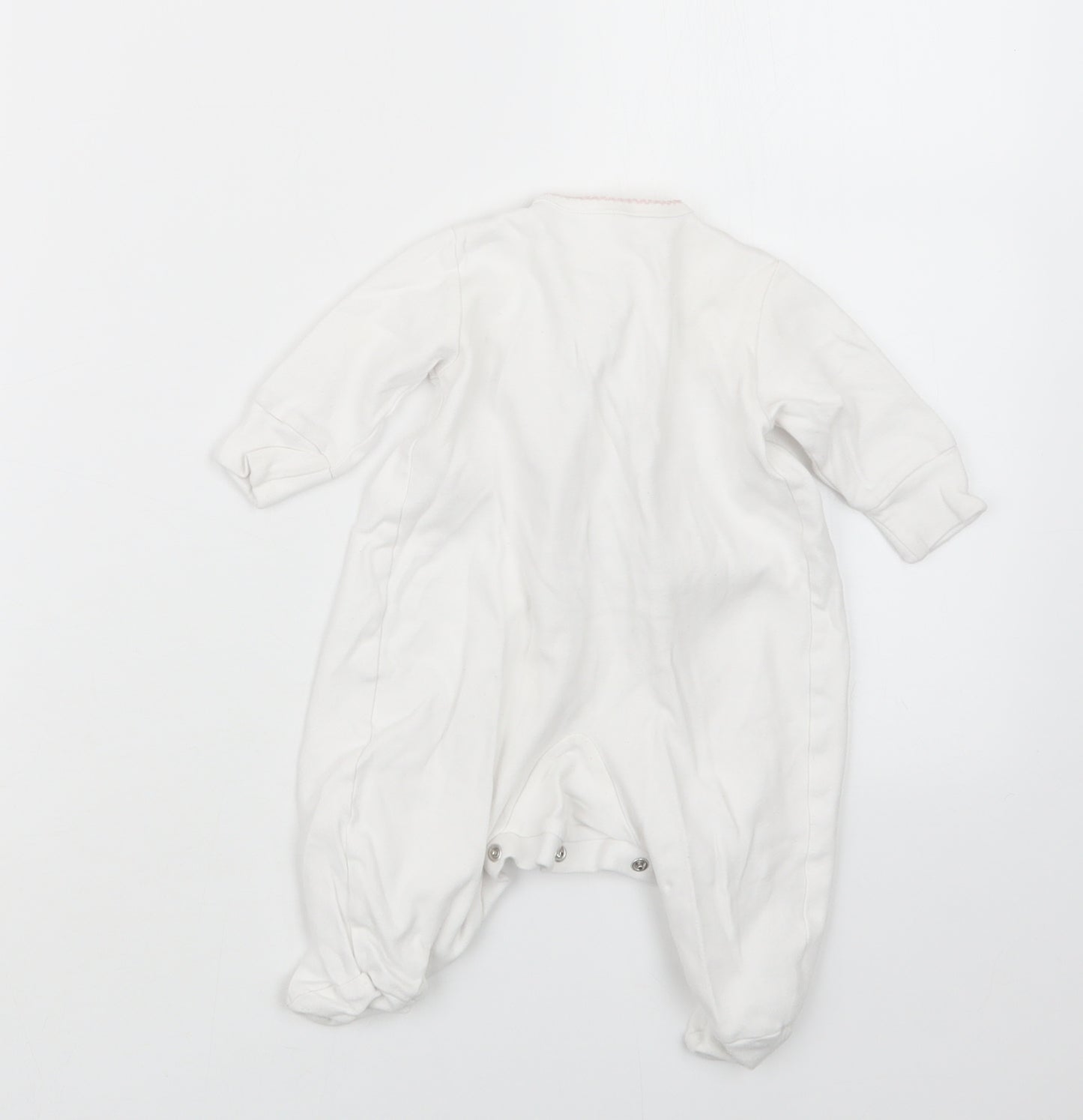 NEXT Girls White   Coverall Outfit/Set Size 0-3 Months
