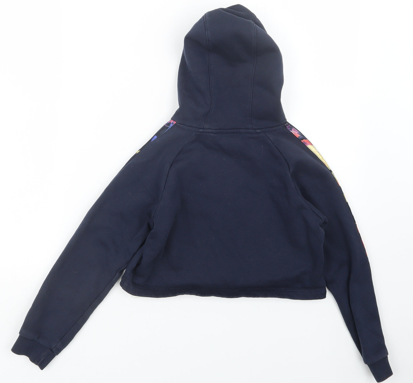 adidas Girls Blue   Pullover Hoodie Size 9-10 Years