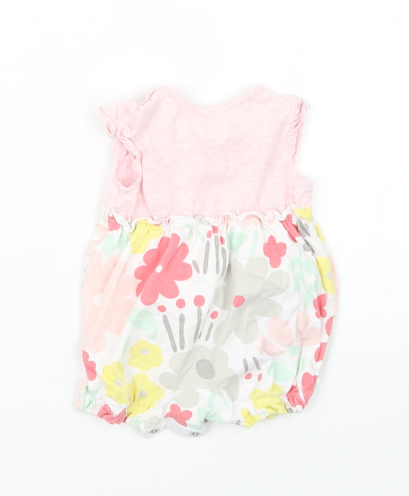 Nutmeg Girls Pink   Coverall Outfit/Set Size Newborn