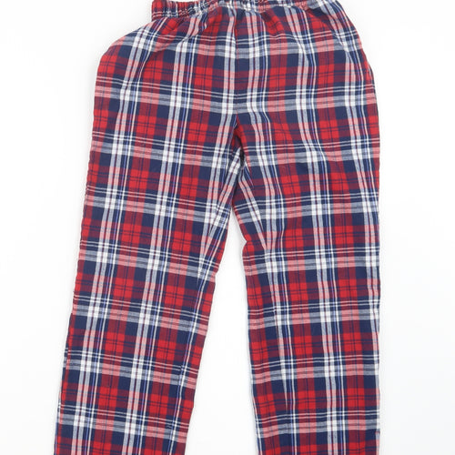 Gap Girls Red Check  Capri Pyjama Pants Size 8 Years