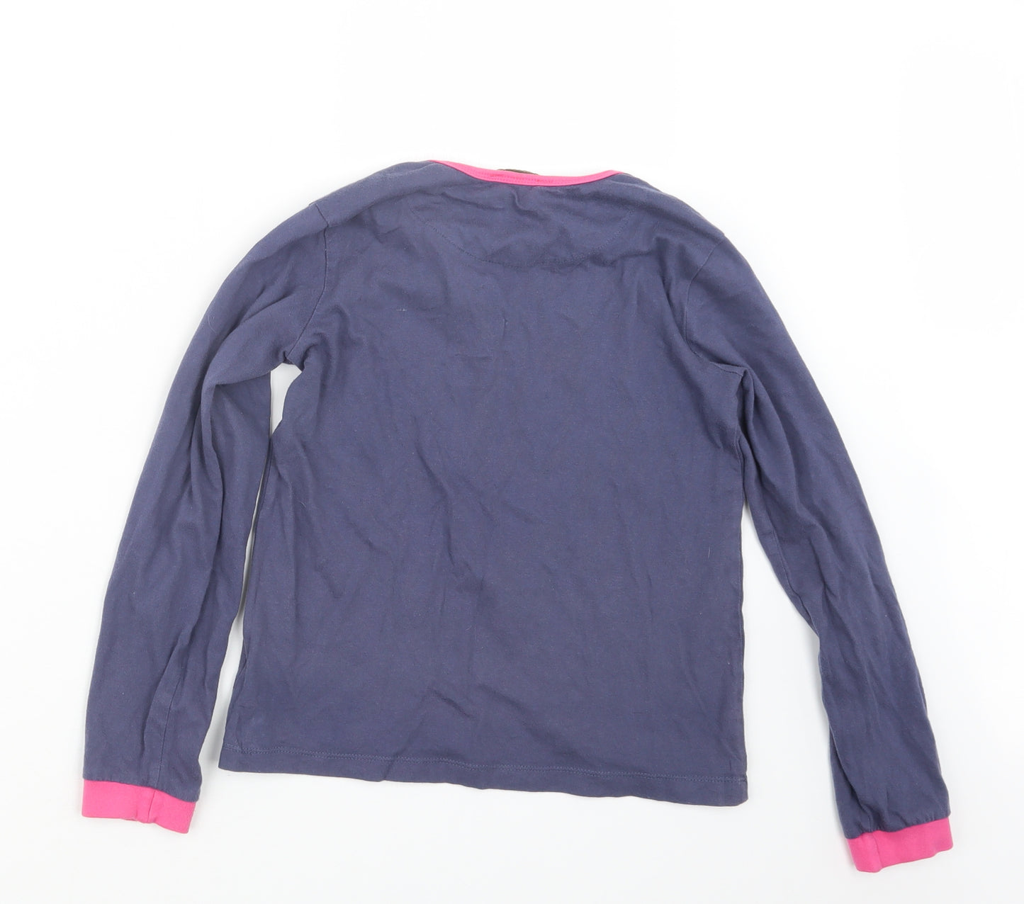 Monsoon Girls Purple Geometric  Top Pyjama Set Size 9-10 Years