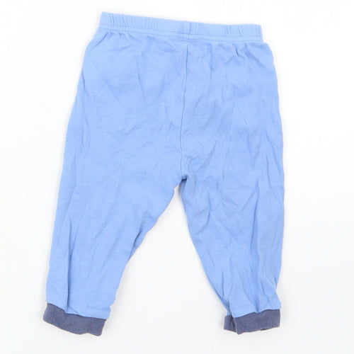 George Boys Blue Geometric  Capri Pyjama Pants Size 9-12 Months