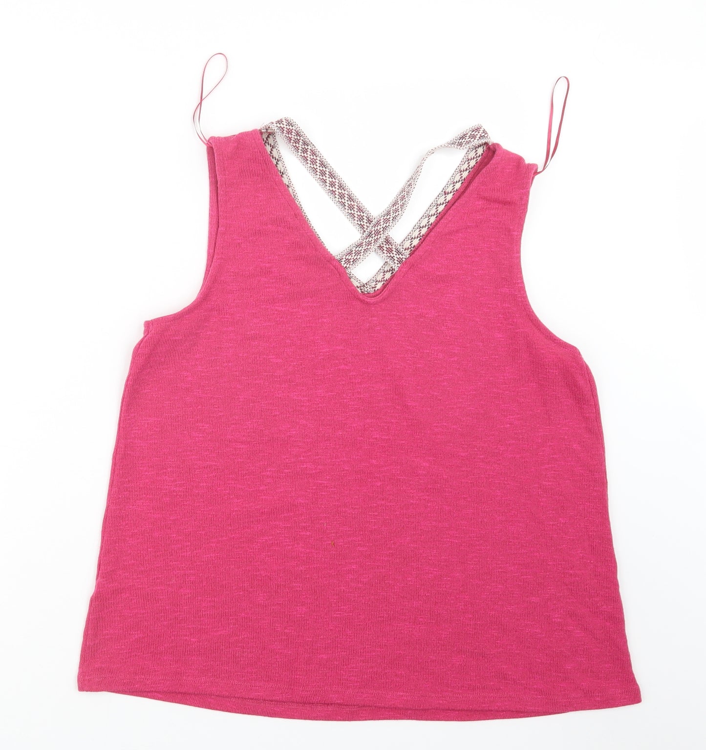 TU Womens Pink  Knit Pullover Jumper Size 16