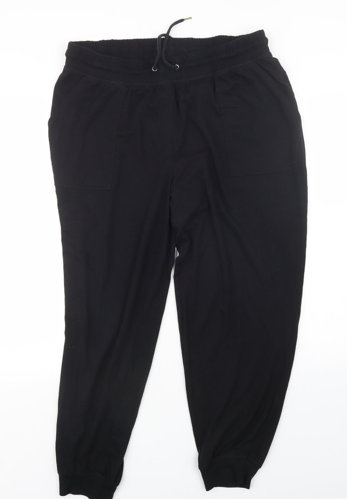 TU Womens Black   Jogger Trousers Size 18 L26 in