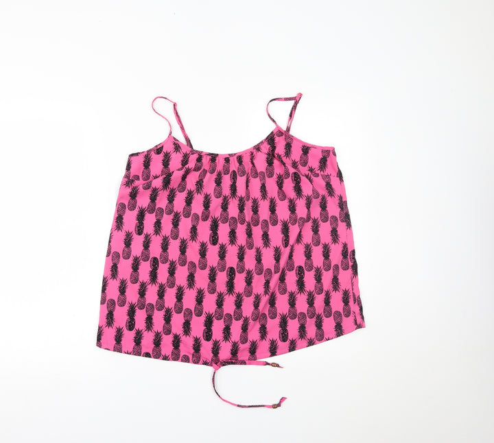 F&F Womens Pink Camisole Tank Size 16