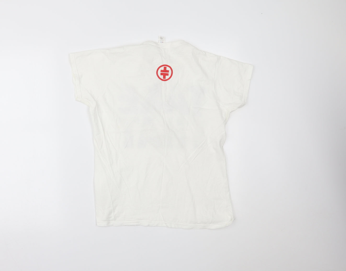 Gildan Womens White   Basic T-Shirt Size XL