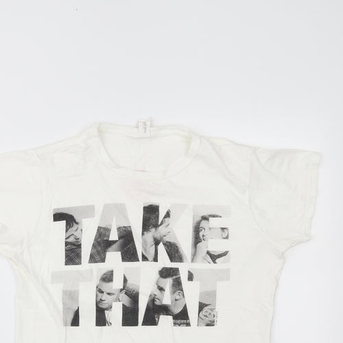 Gildan Womens White   Basic T-Shirt Size XL