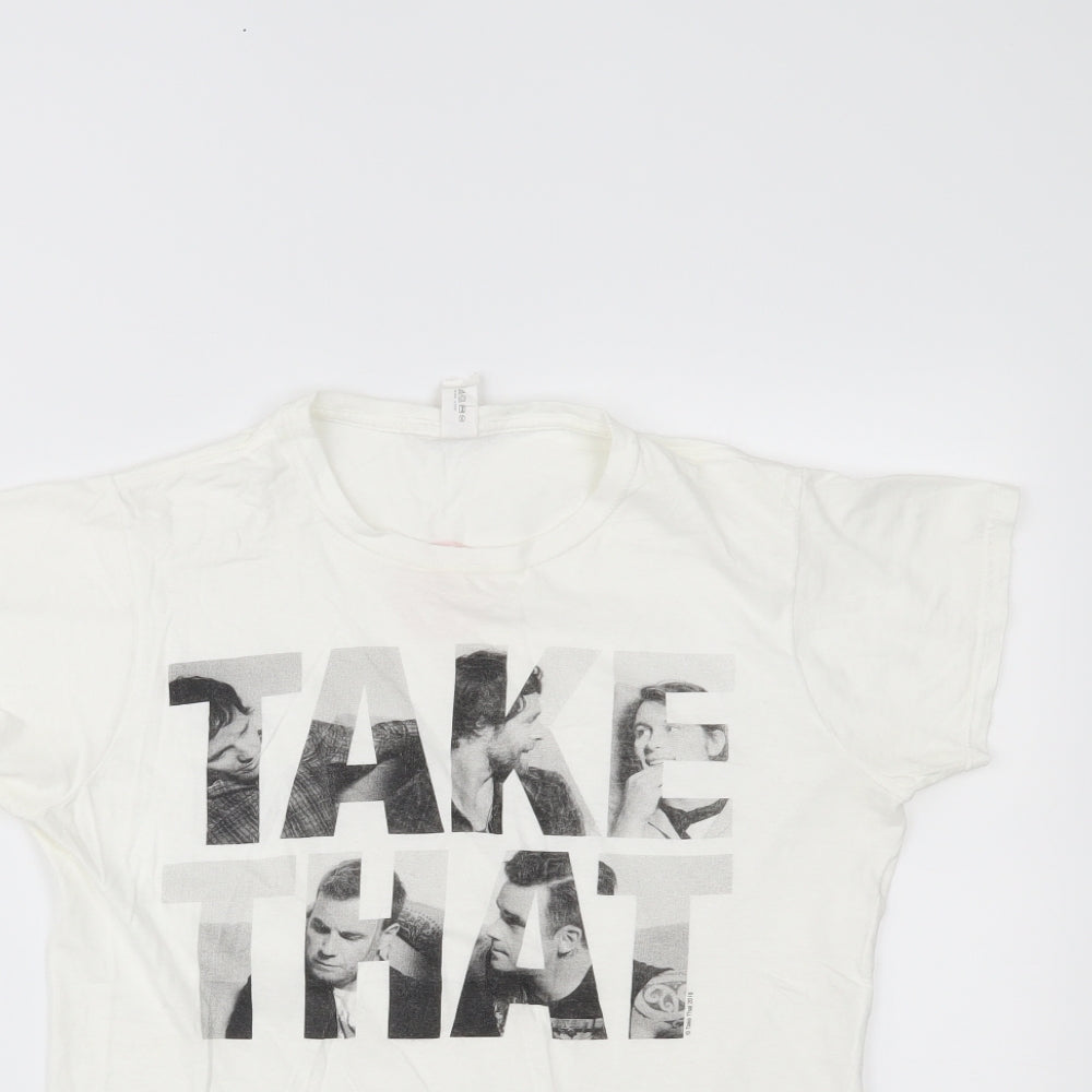 Gildan Womens White   Basic T-Shirt Size XL