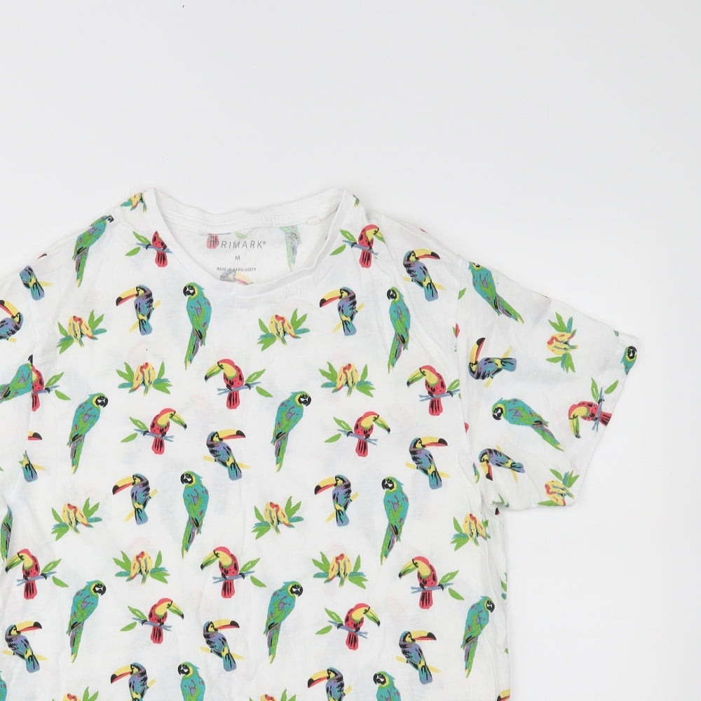 Primark Womens Multicoloured   Basic T-Shirt Size M