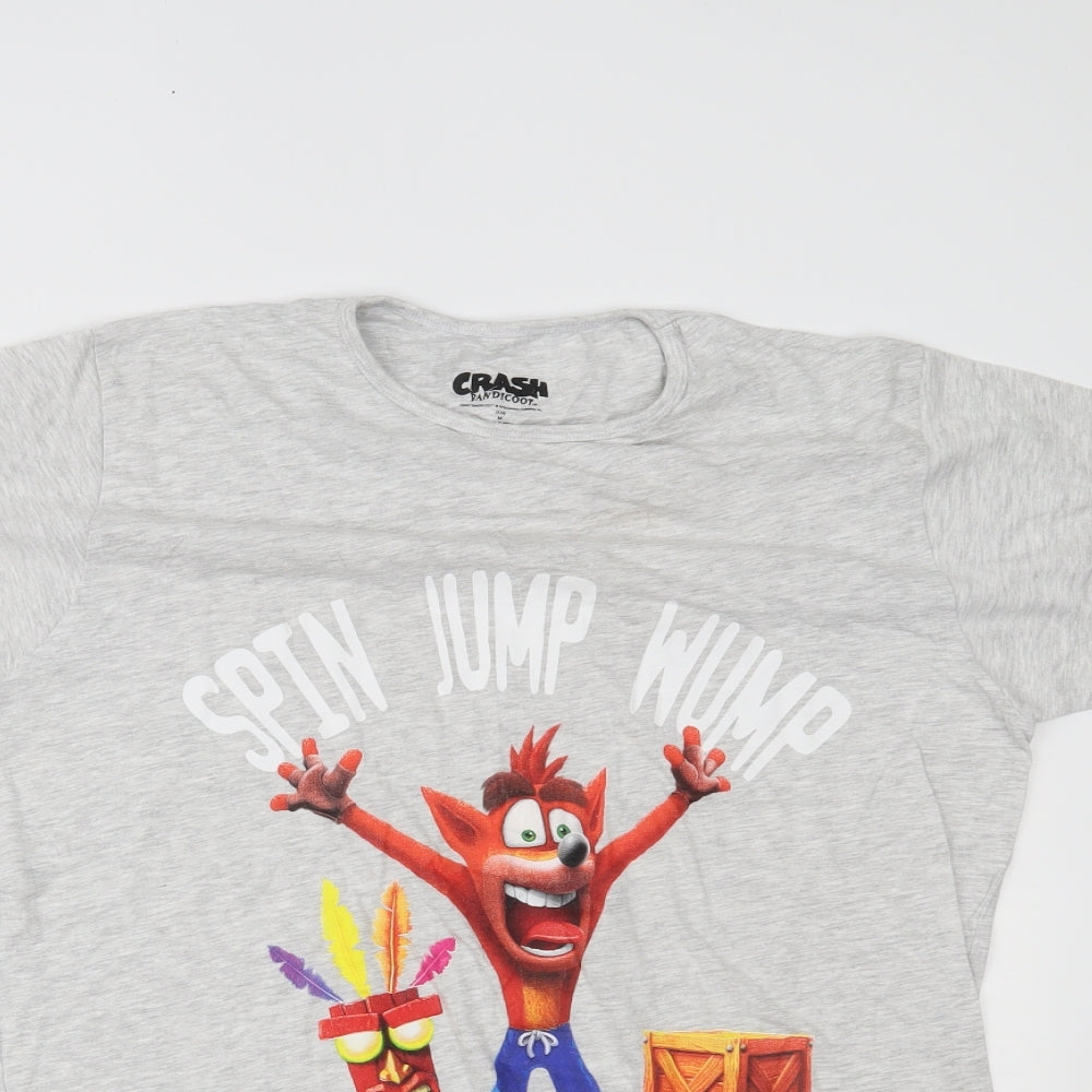 Primark Womens Grey   Basic T-Shirt Size M