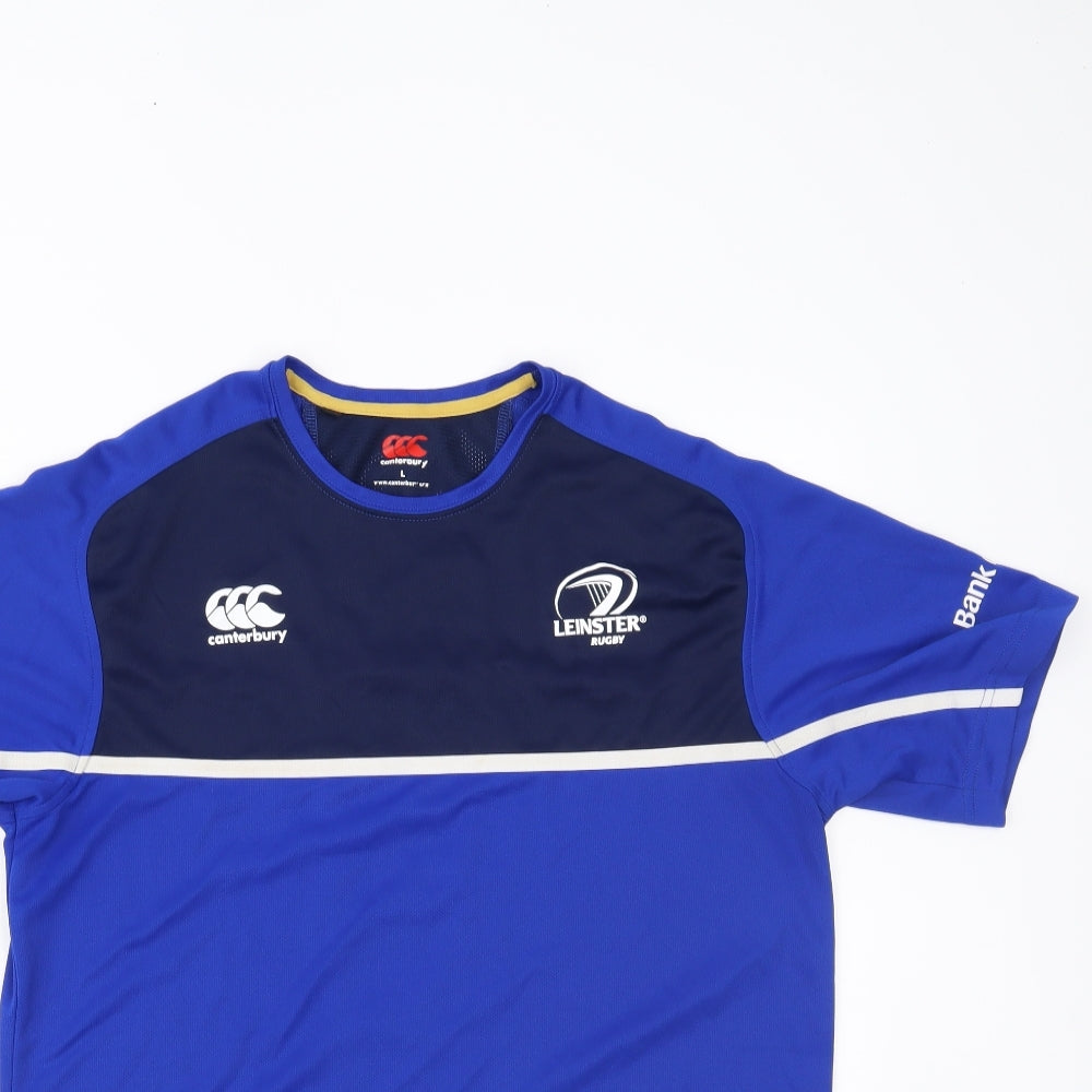 Canterbury Mens Blue   Jersey T-Shirt Size L