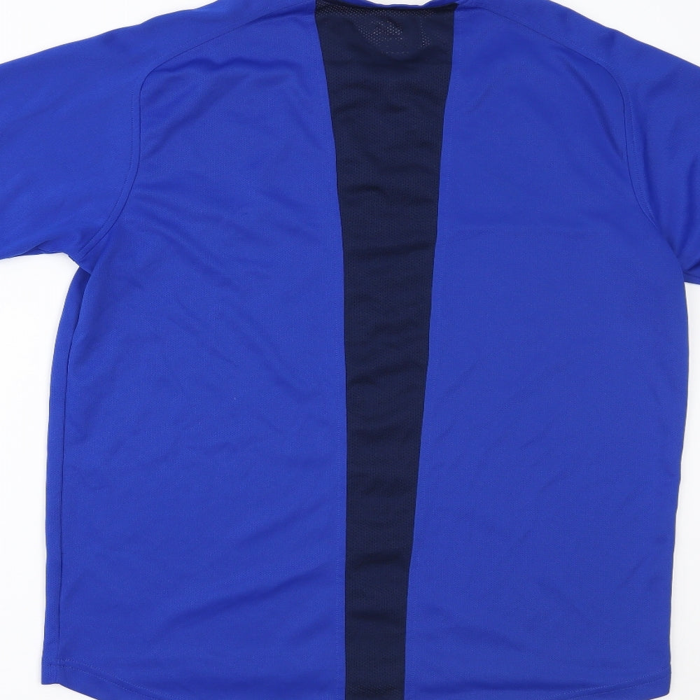 Canterbury Mens Blue   Jersey T-Shirt Size L