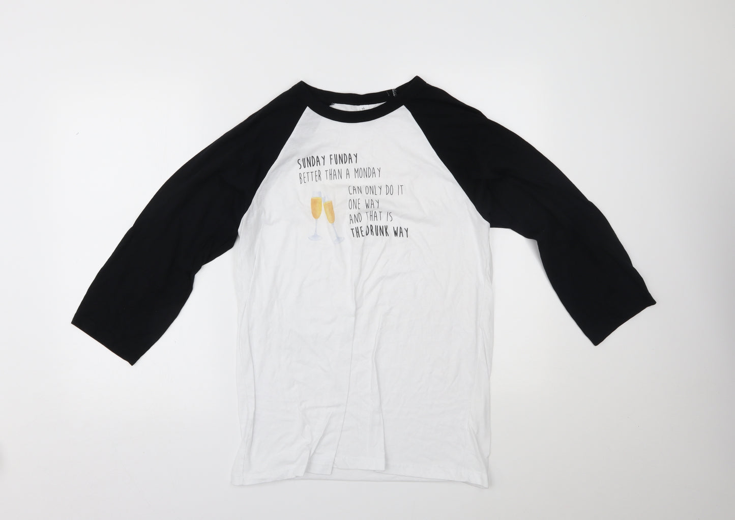 Bella + Canvas Womens White   Basic T-Shirt Size L