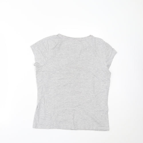 George Womens Grey   Basic T-Shirt Size 10