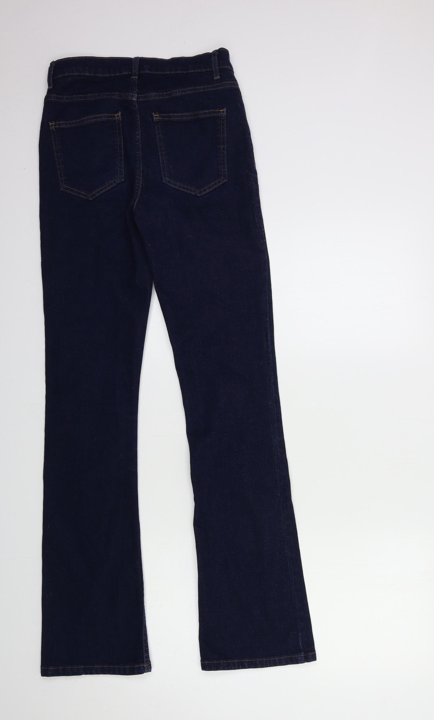 Marks and Spencer Womens Blue  Denim Bootcut Jeans Size 8 L32 in
