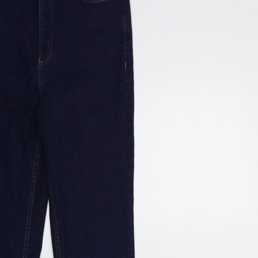 Marks and Spencer Womens Blue  Denim Bootcut Jeans Size 8 L32 in