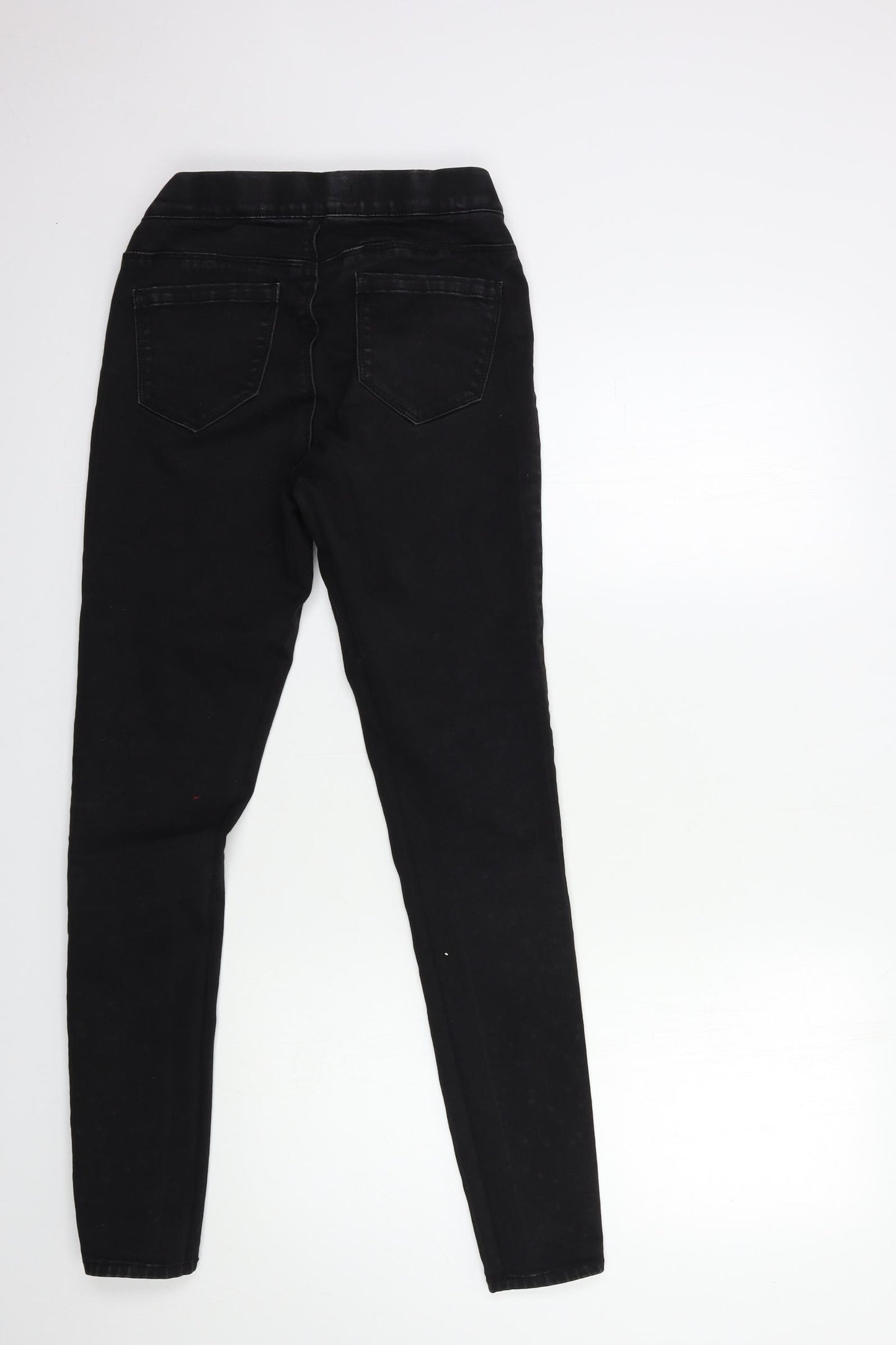 Preworn Womens Black  Denim Jegging Jeans Size 26 in L30 in