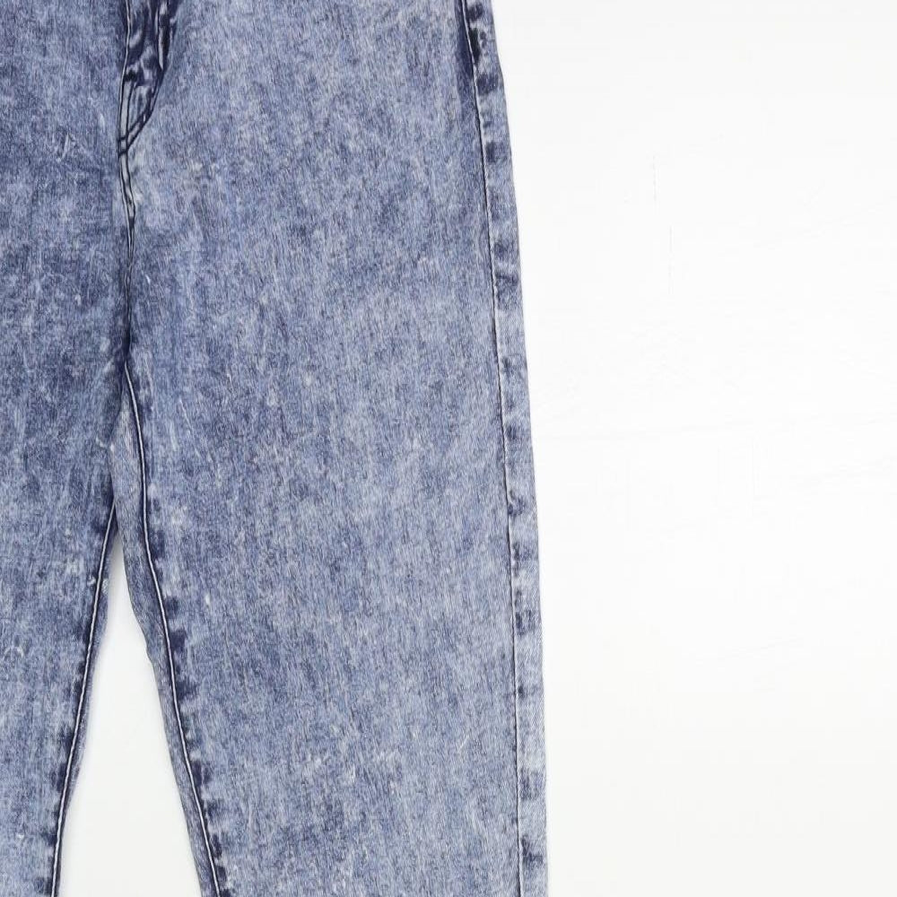 Denim & Co. Womens Blue  Denim Skinny Jeans Size 10 L33 in