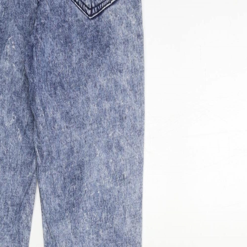 Denim & Co. Womens Blue  Denim Skinny Jeans Size 10 L33 in