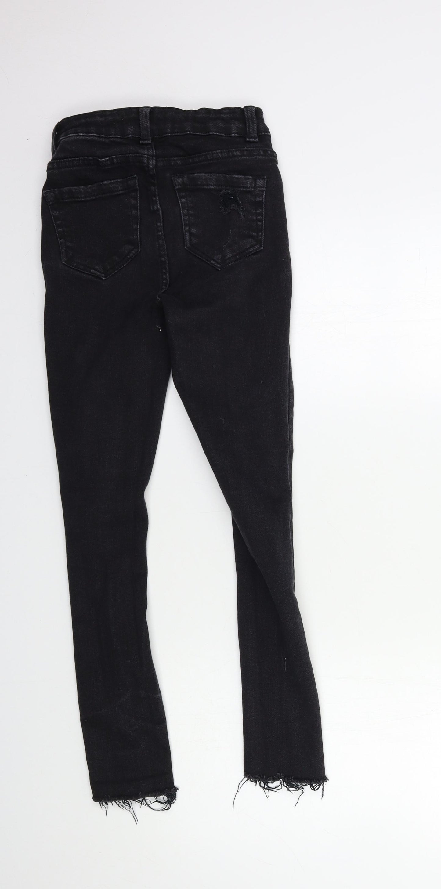 New Look Girls Black  Denim Skinny Jeans Size 12 Years