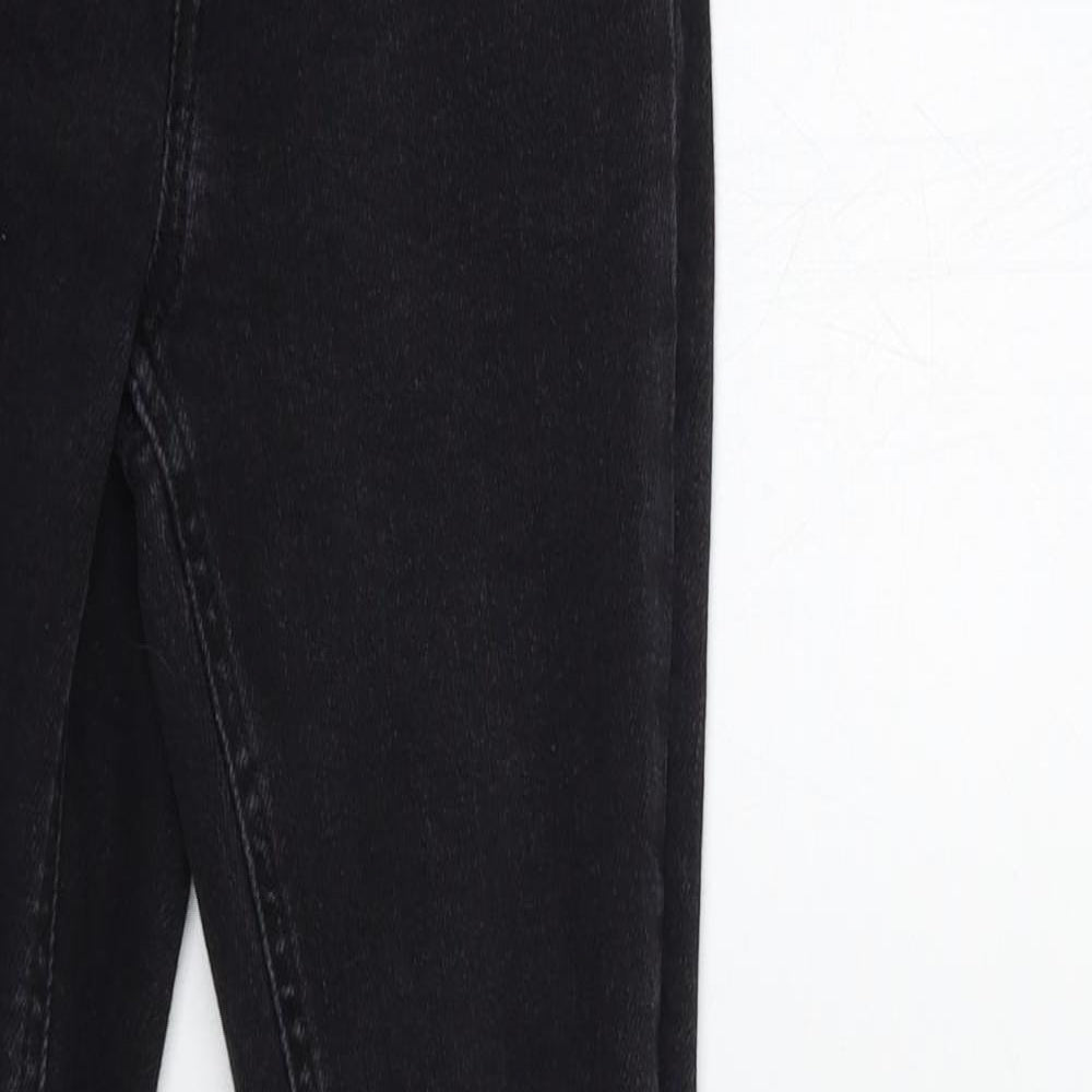 New Look Girls Black  Denim Skinny Jeans Size 12 Years