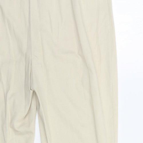 Marks and Spencer Womens Beige   Trousers  Size 16 L27 in