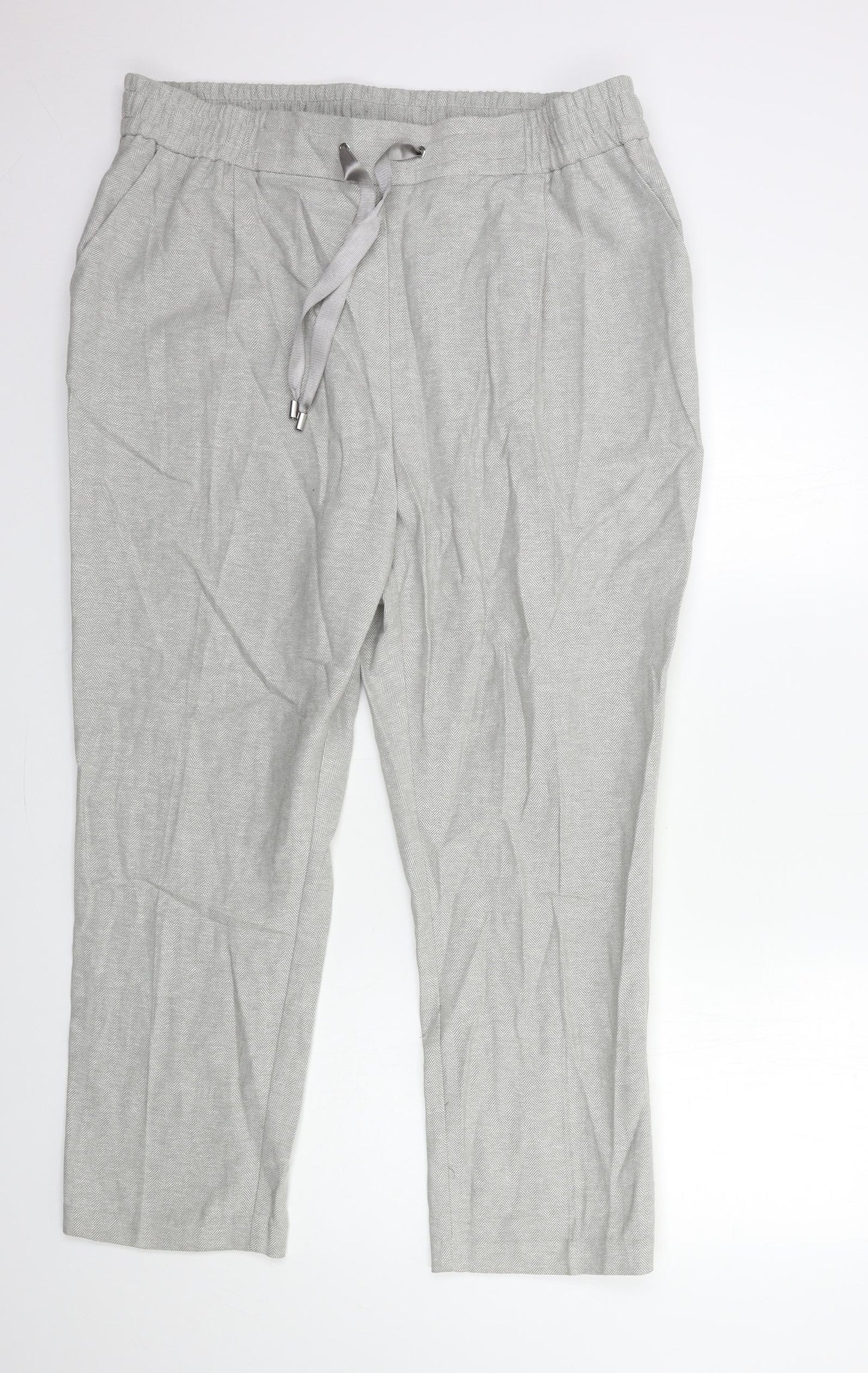 F&F Womens Grey   Trousers  Size 20 L29 in