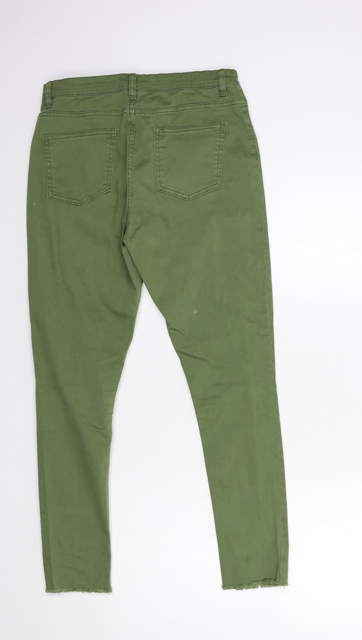 Denim & Co. Girls Green  Denim Skinny Jeans Size 12-13 Years