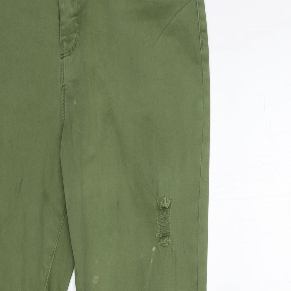 Denim & Co. Girls Green  Denim Skinny Jeans Size 12-13 Years