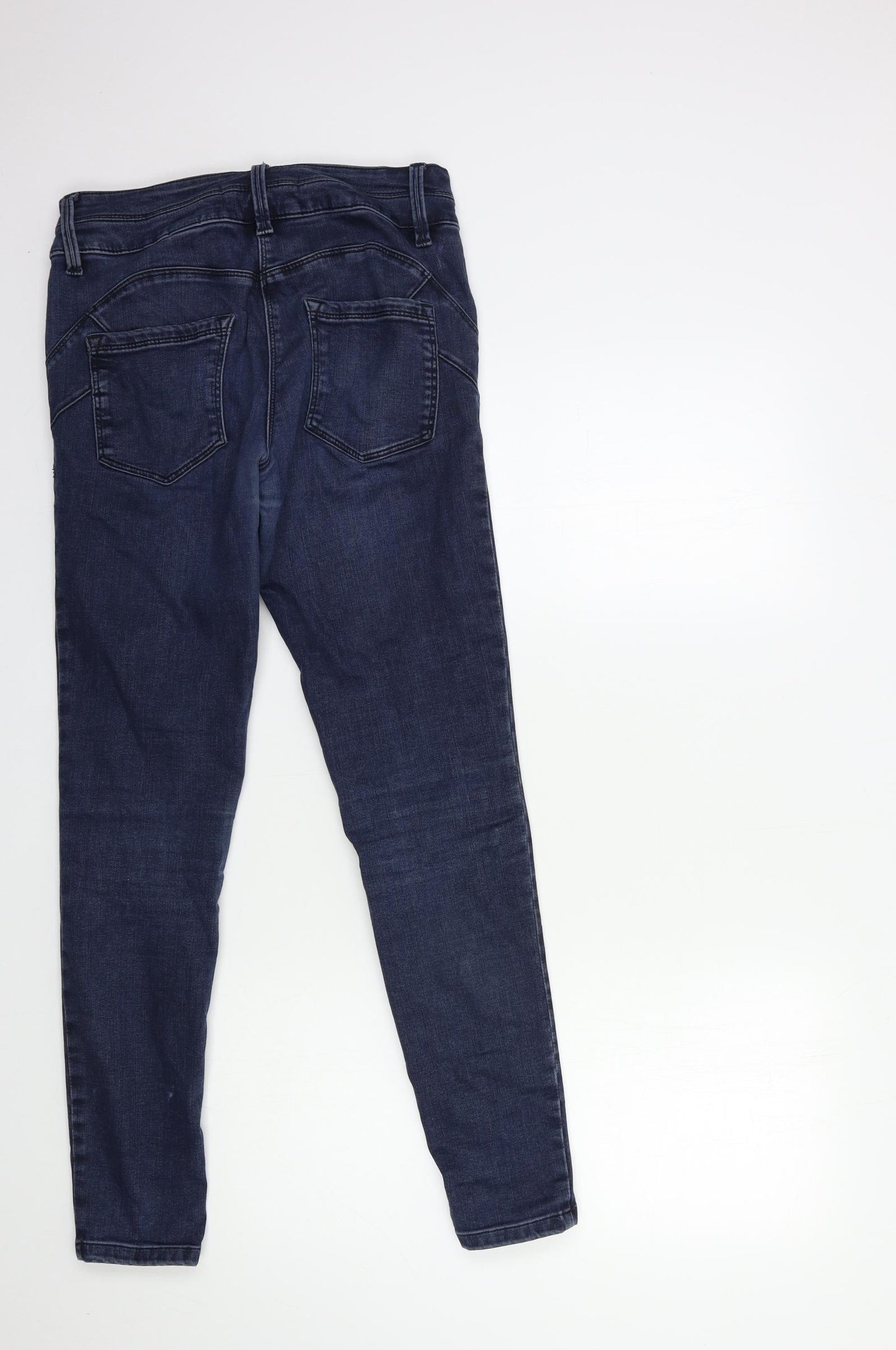 NEXT Womens Blue  Denim Skinny Jeans Size 10 L29 in