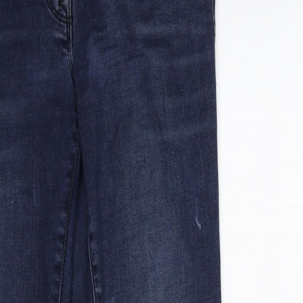 NEXT Womens Blue  Denim Skinny Jeans Size 10 L29 in
