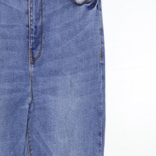 Denim & Co. Womens Blue  Denim Skinny Jeans Size 28 in L27 in