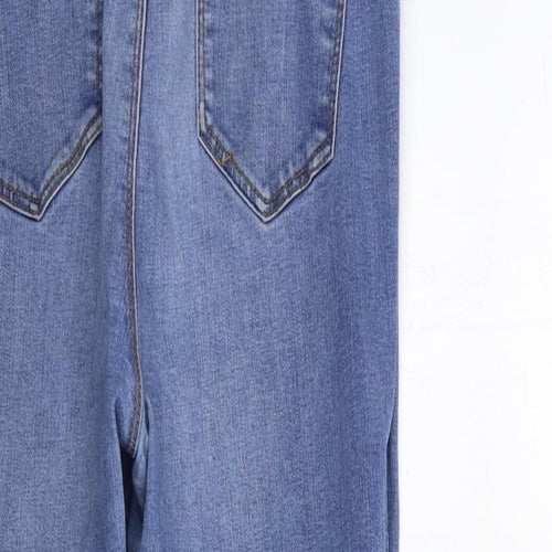 Denim & Co. Womens Blue  Denim Skinny Jeans Size 28 in L27 in