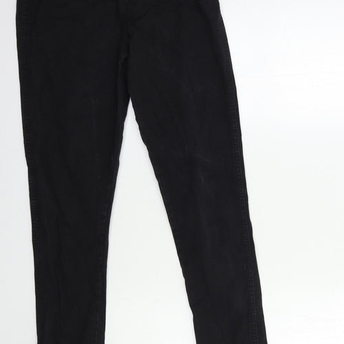 Denim & Co. Womens Black  Denim Jegging Jeans Size 10 L32 in