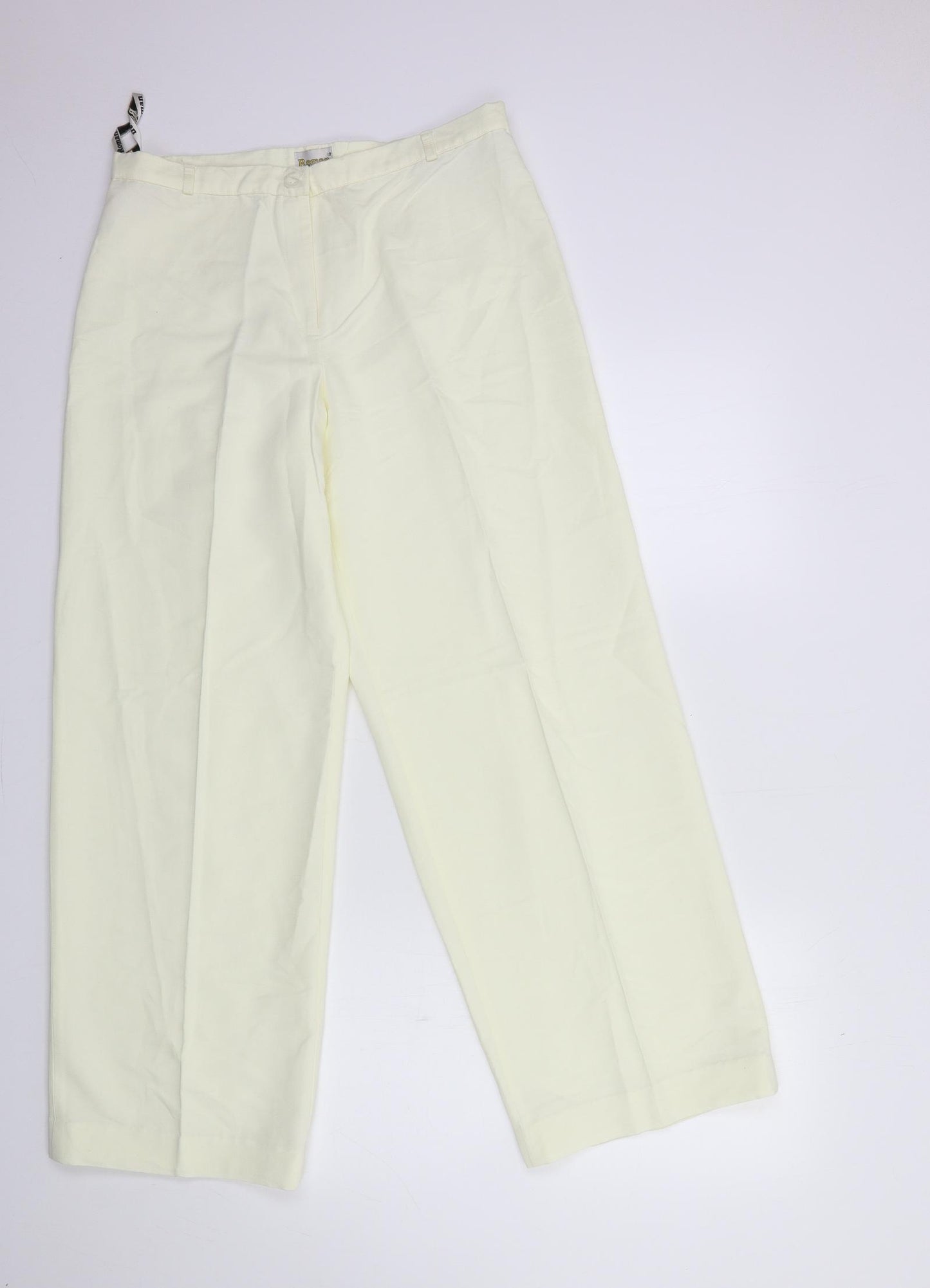Roman Womens White   Trousers  Size 12 L30 in