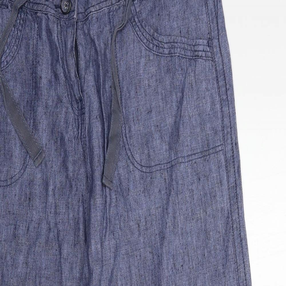 George Womens Blue   Trousers  Size 14 L29 in