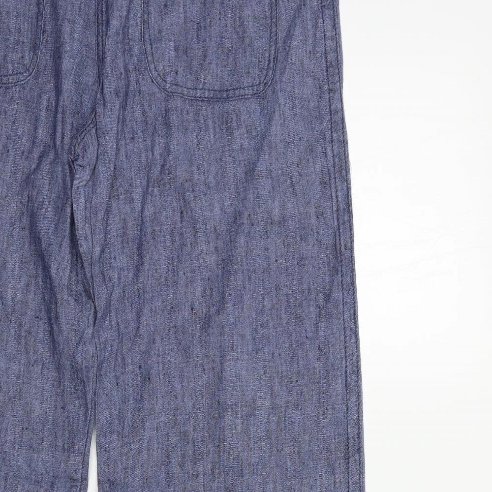 George Womens Blue   Trousers  Size 14 L29 in