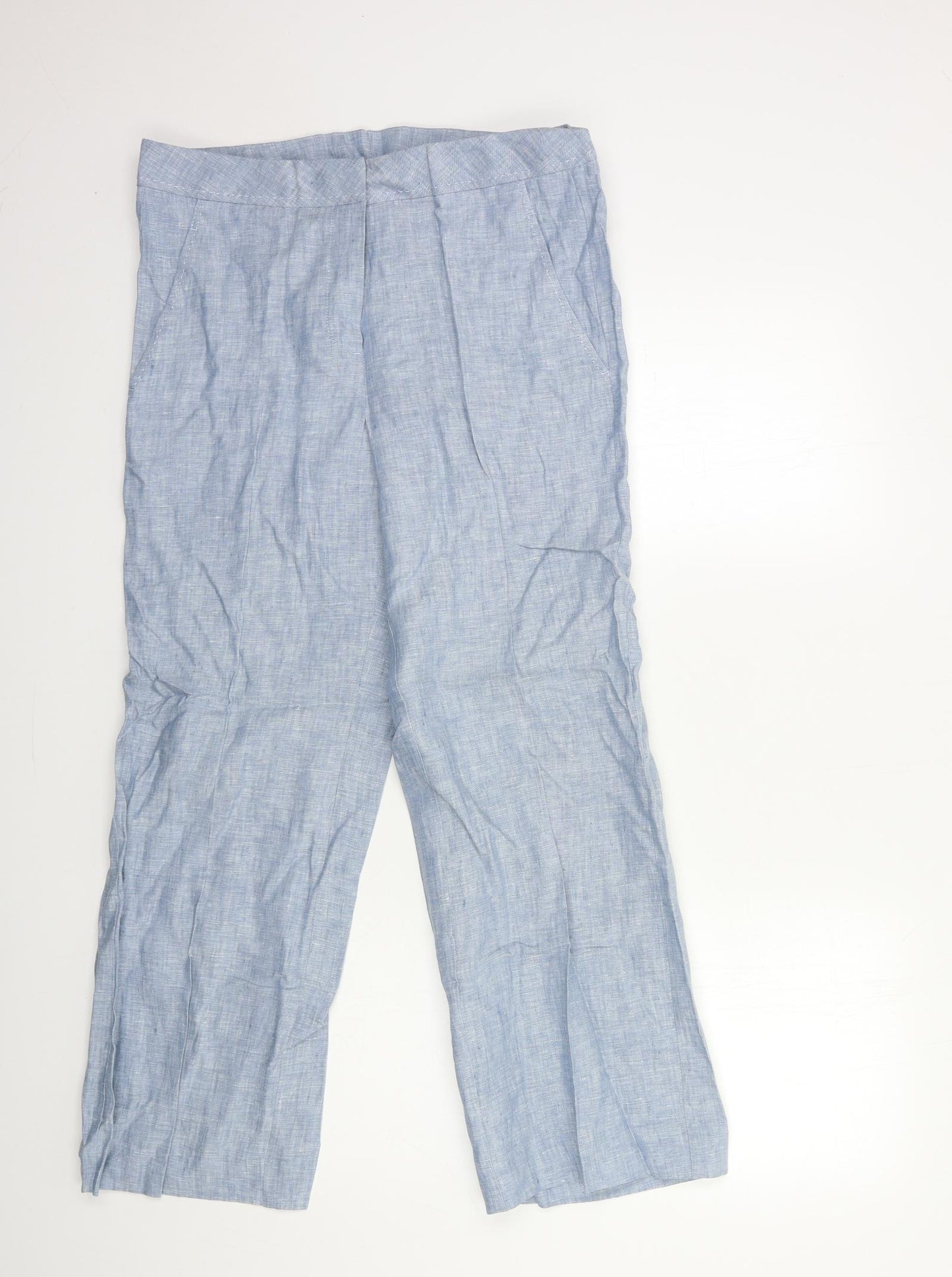 TU Womens Blue   Trousers  Size 12 L29 in