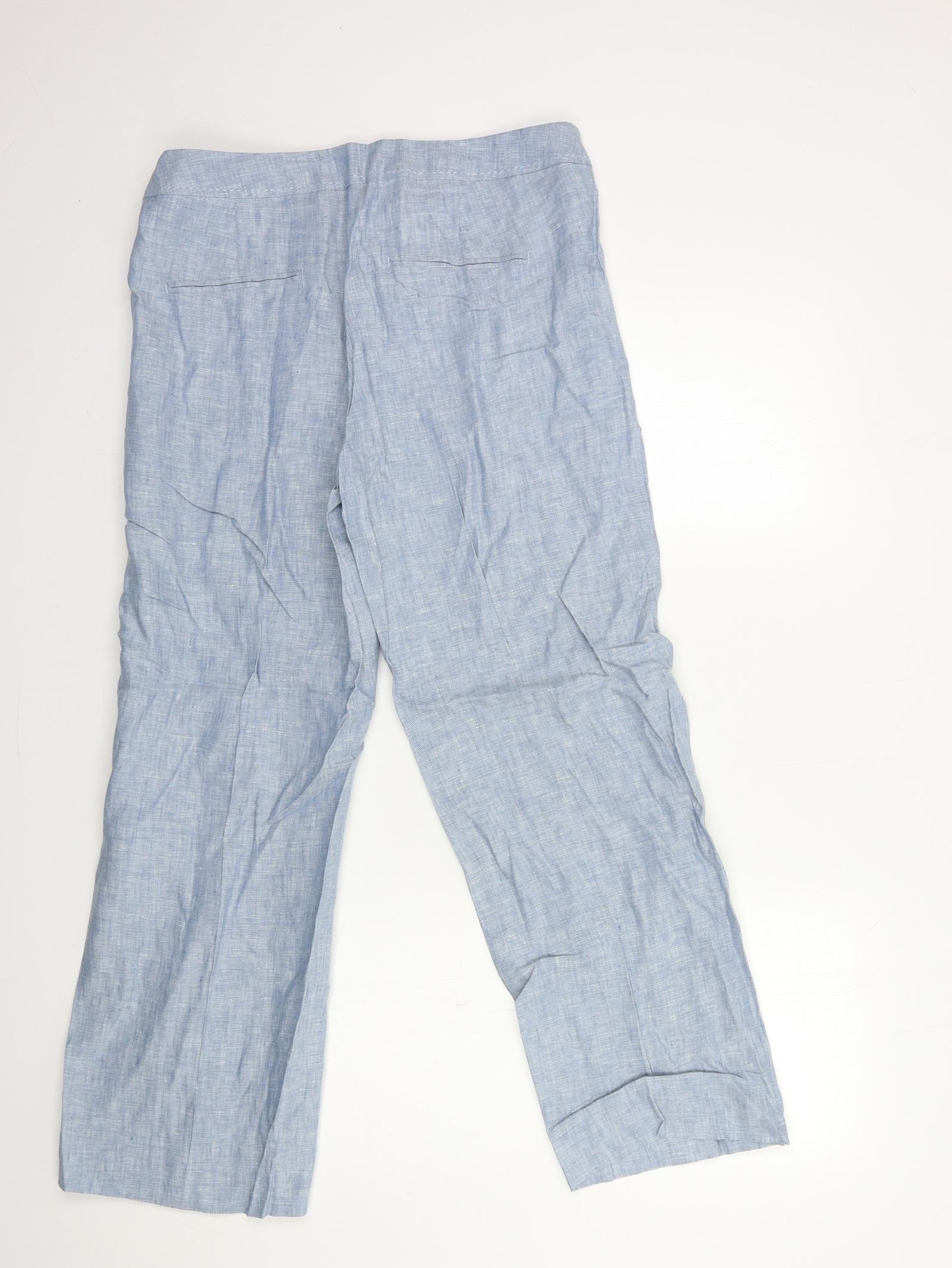 TU Womens Blue   Trousers  Size 12 L29 in
