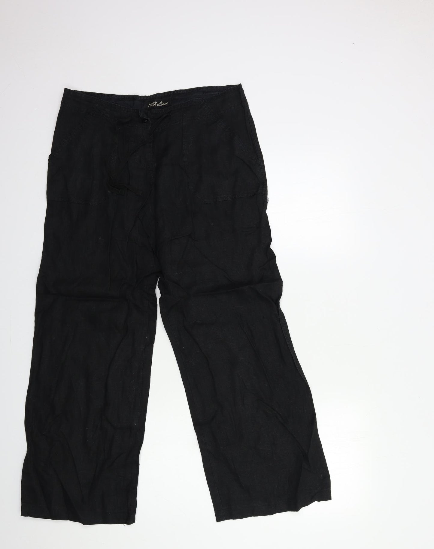 Atmosphere Womens Black   Trousers  Size 10 L29 in