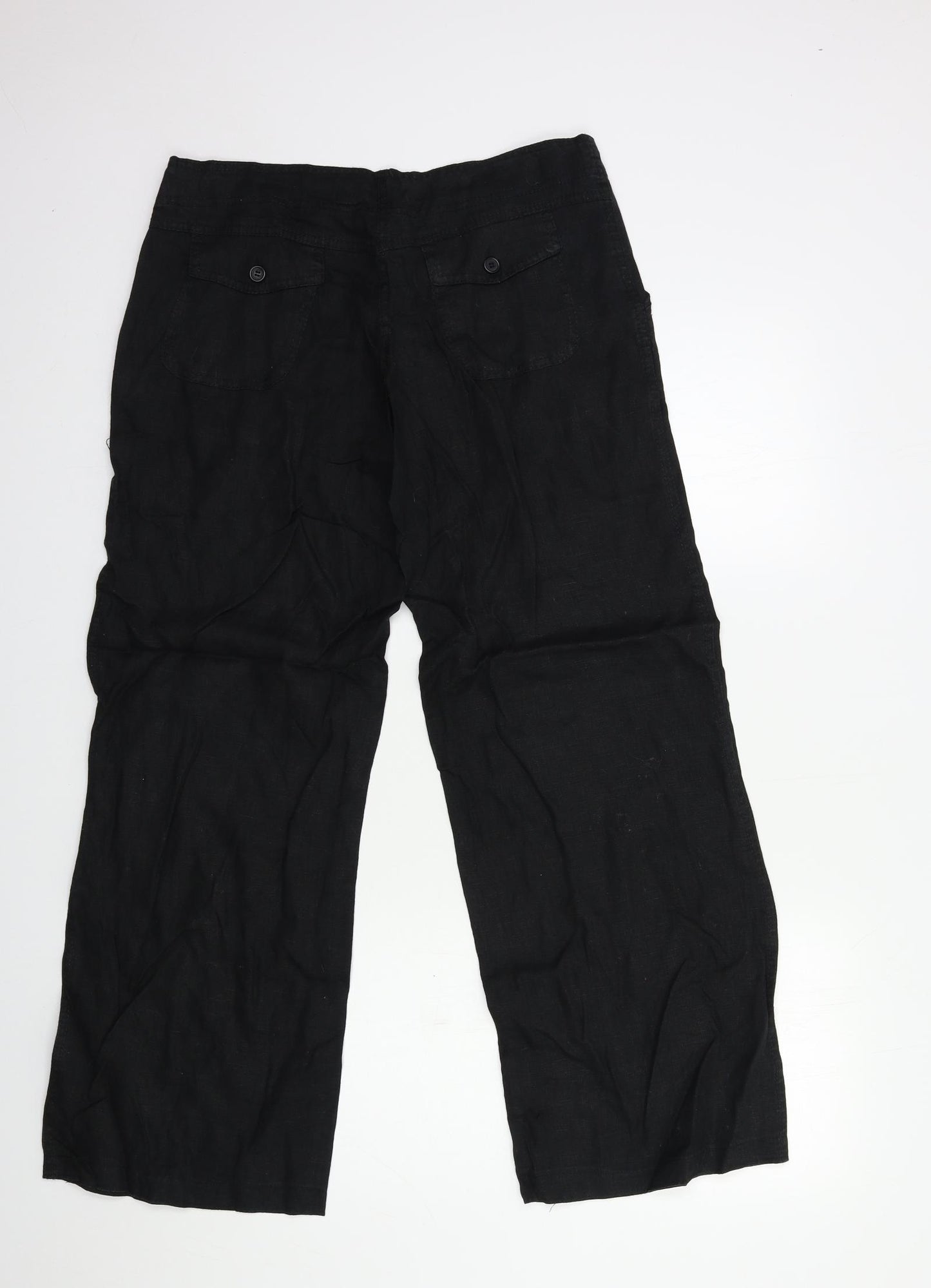 Atmosphere Womens Black   Trousers  Size 10 L29 in