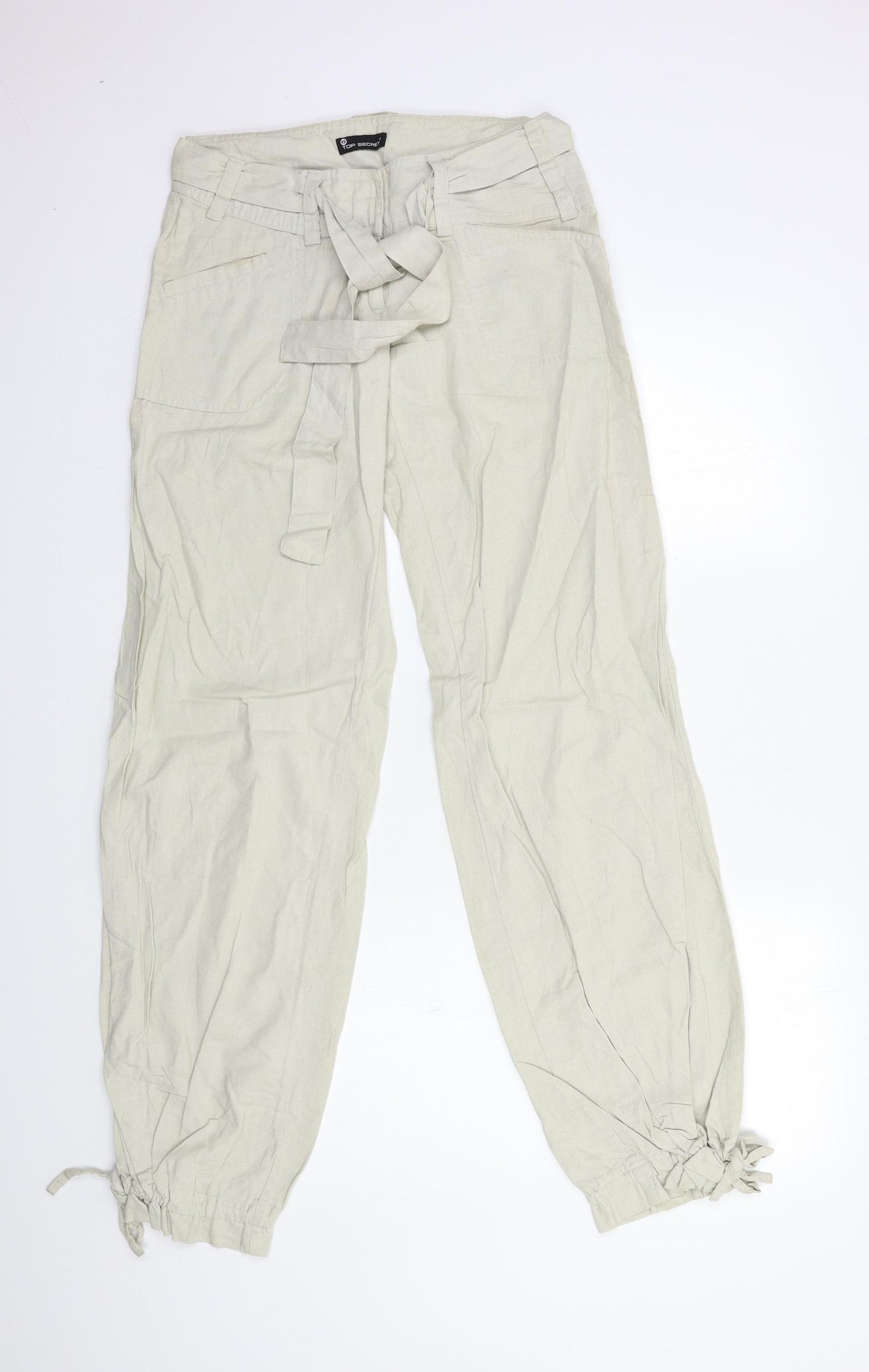 top secret Womens Beige   Trousers  Size XS L34 in