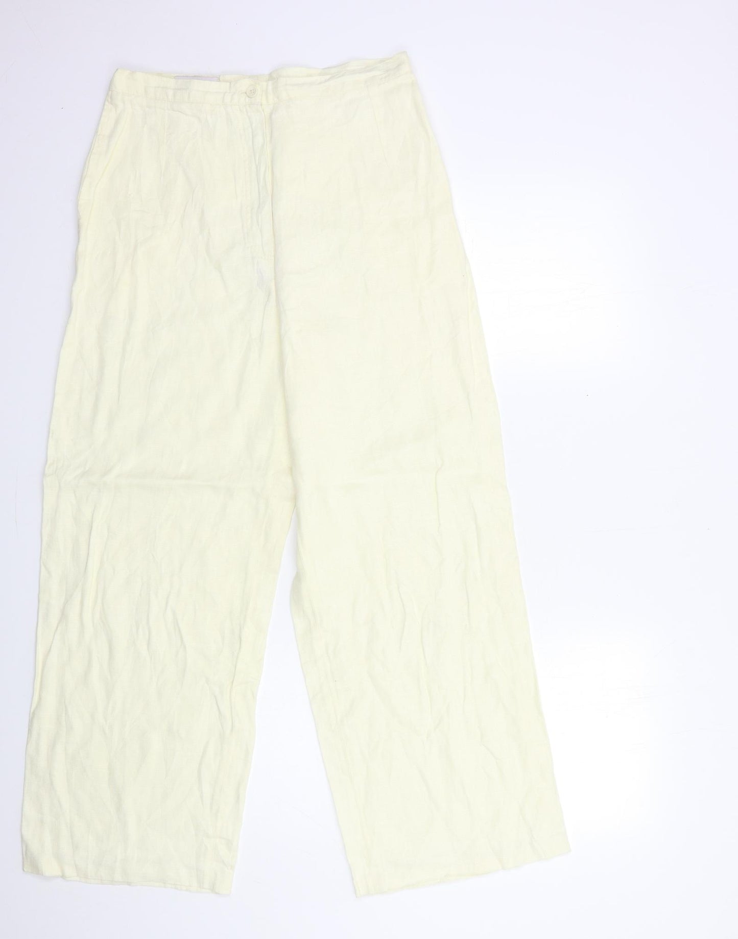 Private Line Womens Beige   Trousers  Size 14 L20 in