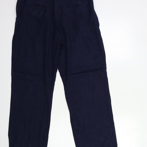 Debenhams Womens Blue   Trousers  Size 14 L28 in