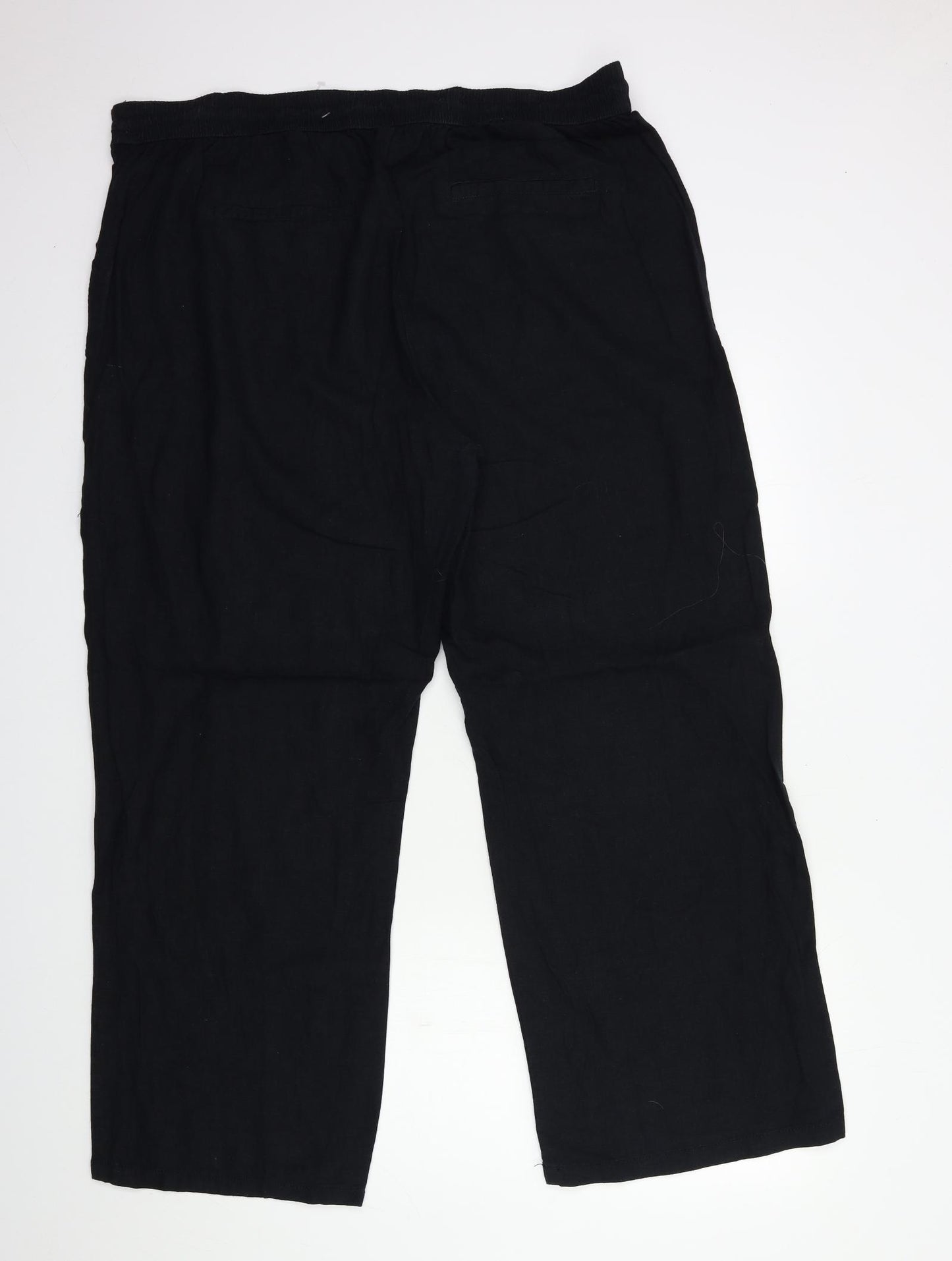 George Womens Black   Trousers  Size 20 L30 in