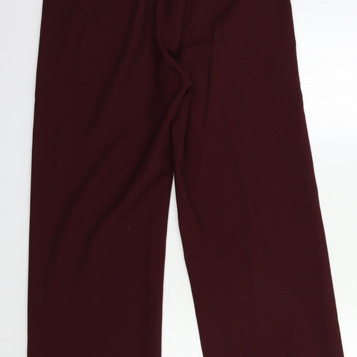 Jigsaw Womens Red   Trousers  Size 10 L25 in