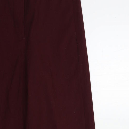 Jigsaw Womens Red   Trousers  Size 10 L25 in